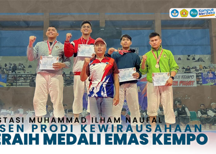 Dosen Muhammad Ilham Naufal Meraih Medali Emas dalam Kompetisi Kempo Nasional