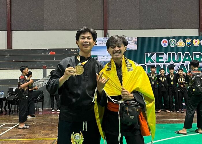 Mahasiswa Kewirausahaan UPN “Veteran” Jatim meraih juara di LUMAJANG CHAMPIONSHIP 2 Pencak Silat. 